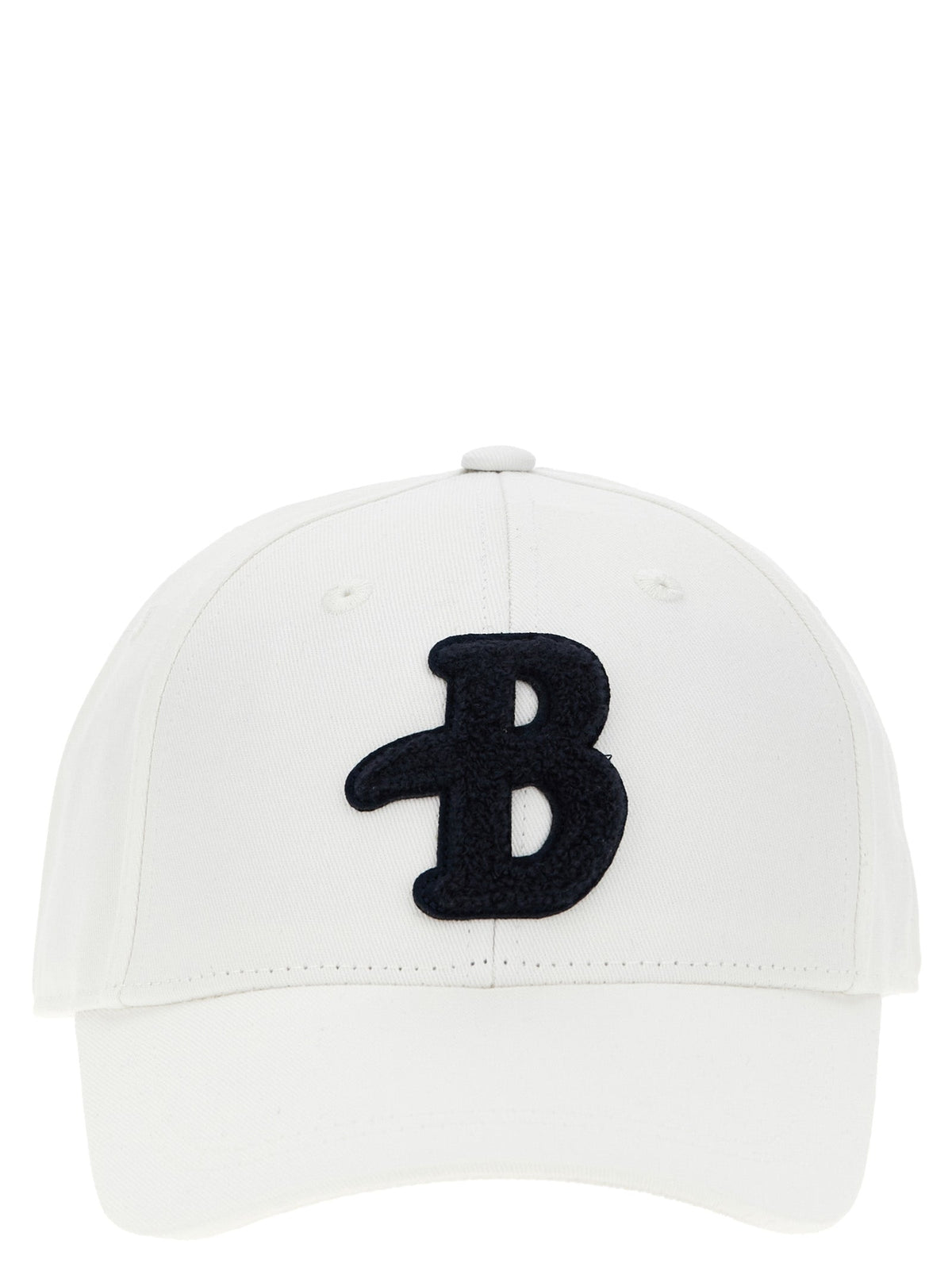 Ballantyne White Cotton Baseball Cap