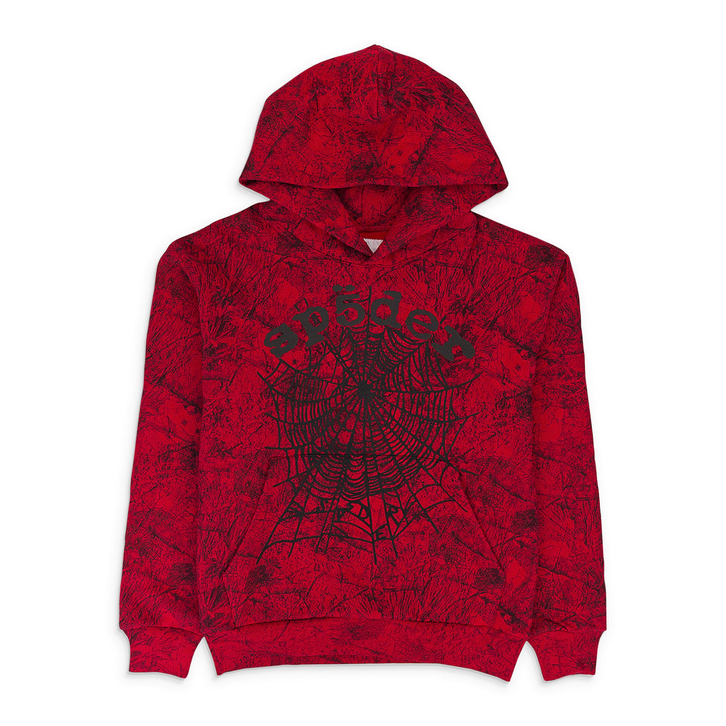 RED OG TREE CAMO HOODIE