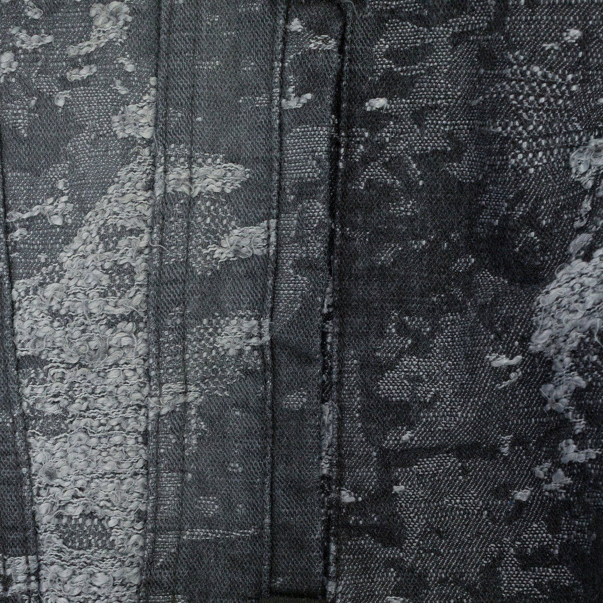 JACQUARD JACKET BLACK DENIM JACKETS