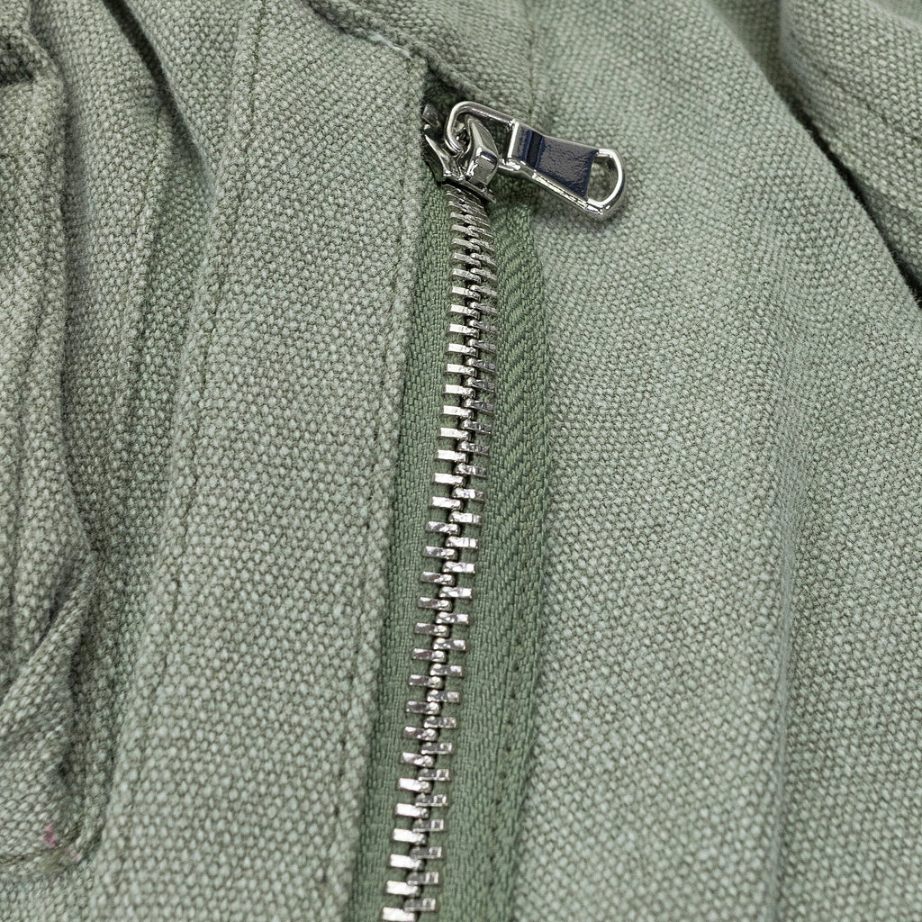 GREEN MULTI POCKET SKIRT