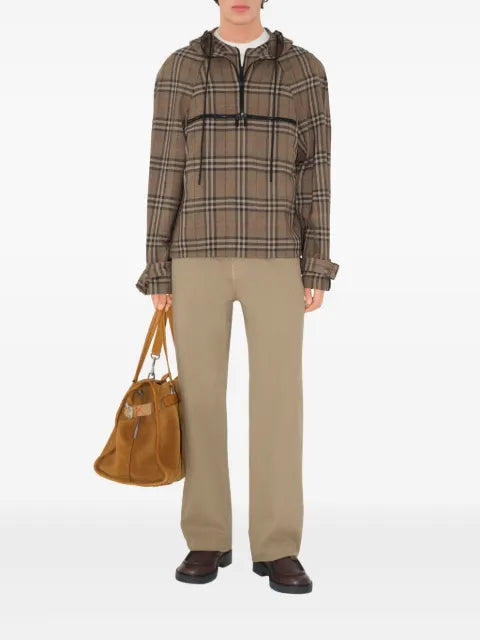 Burberry checked Hoodie
