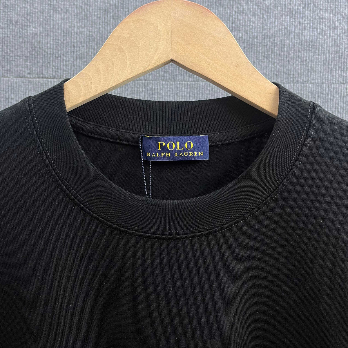 Ralph Lauren Men's Oversized Crew‑Neck Short‑Sleeve T‑Shirt With POLO Letter Logo Print