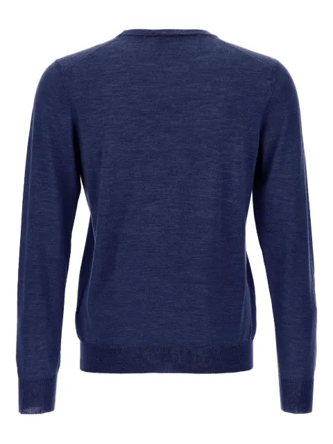Barba long-sleeved crew-neck sweater