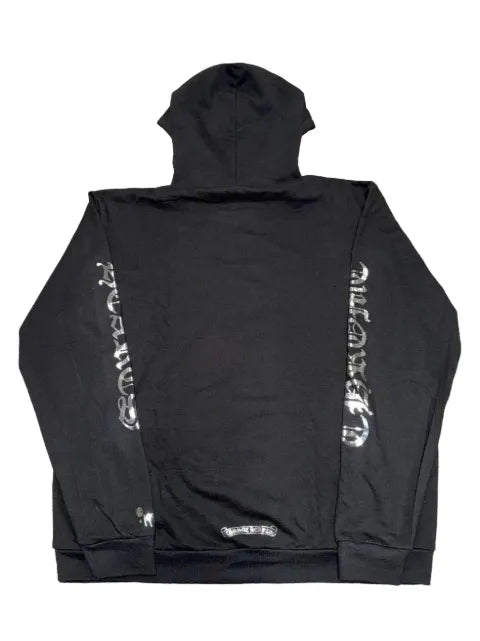 Chrome Hearts foil-print hoodie