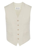 Maison Margiela Cotton silk gilet