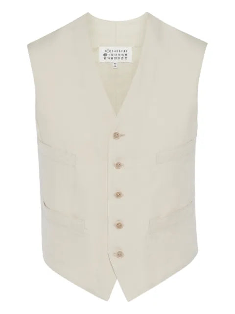 Maison Margiela Cotton silk gilet