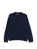 Prada triangle-logo knit sweater