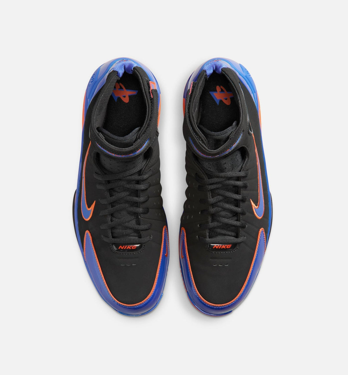 Air Zoom Huarache 2K4 Penny Hardaway – Men's Basketball Shoe in Black/Varsity Royal/Safety Orange