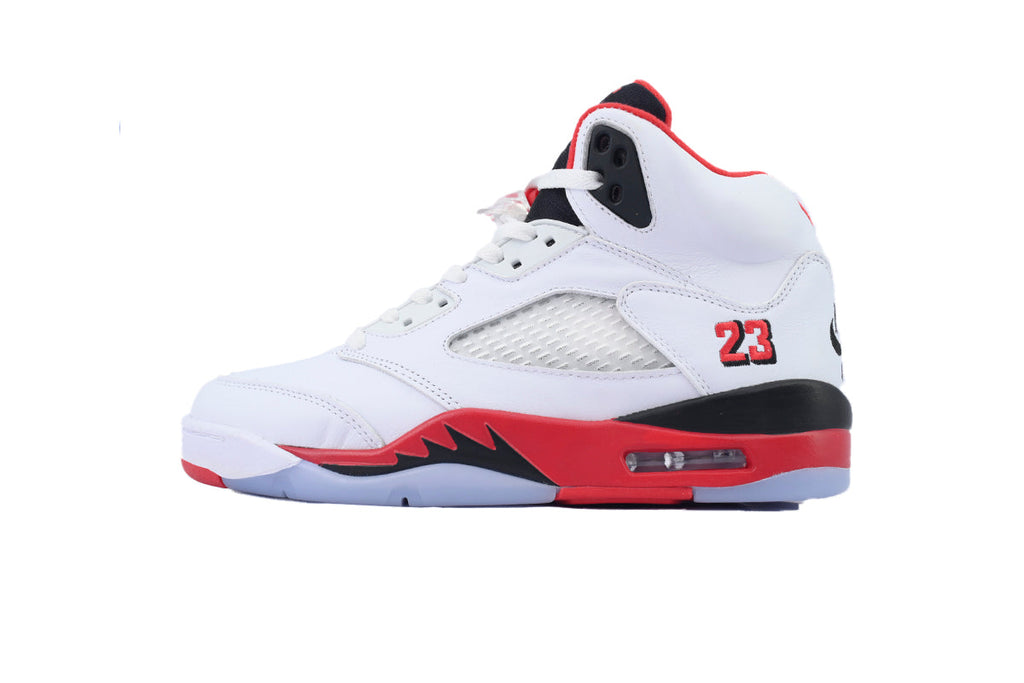 Jordan 5 Retro Fire Red Black Tongue 2025 HQ7978-101