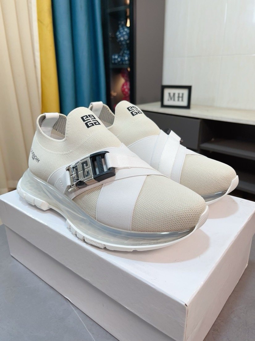 Givenchy Buckle Slip-On Sneakers