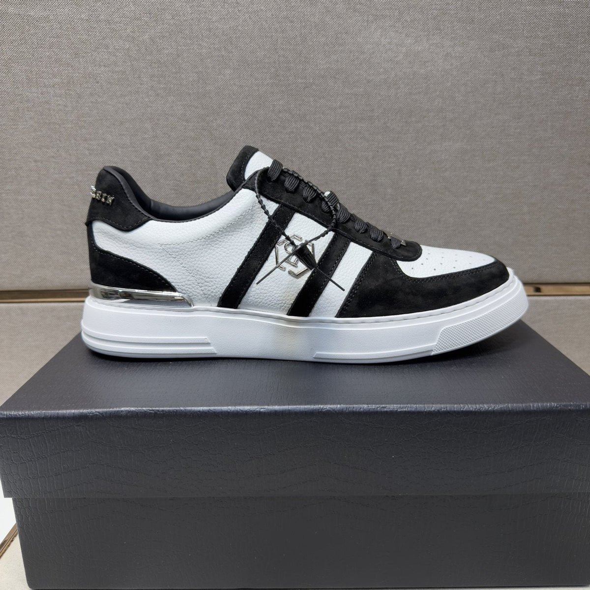 Philipp Plein Men's Paneled Low-Top Sneakers