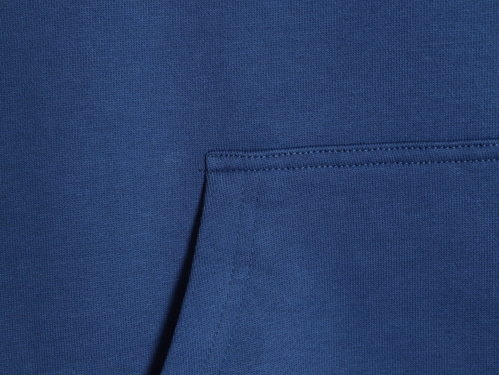 Burberry 25FW Horse Emblem Full-Zip Hoodie - Navy
